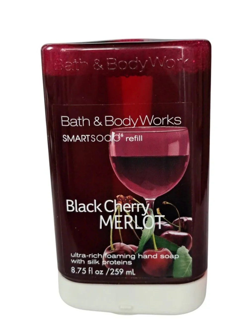 Bath Body Works Hand Smartsoap Refill 8.75 Fl Oz Black Cherry Merlot